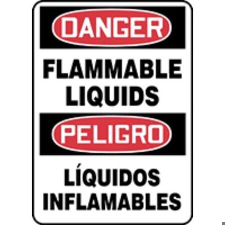 Accuform BILINGUAL OSHA DANGER Safety Sign SBMCHG102VA SBMCHG102VA
